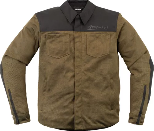 Geacă Icon Upstate Mesh CE maro