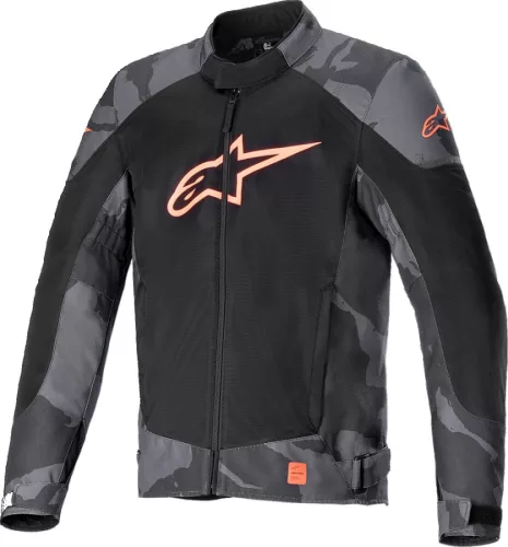 Geacă Alpinestars T-SPX Superair gri/rosu fluo