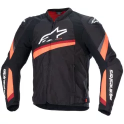 Geacă Alpinestars T-GP Plus R V4 negru/rosu