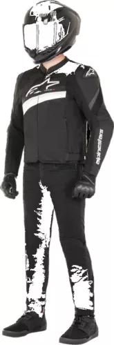 Geacă Alpinestars T-GP Plus R v4 Airflow negru/alb