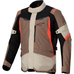 Geacă Alpinestars ST-1 WP kaki/negru/rosu fluo