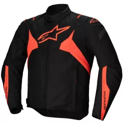 Geacă Alpinestars T-Jaws v4 WP negru/rosu