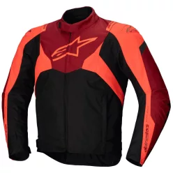 Geacă Alpinestars T-Jaws v4 WP negru/rosu