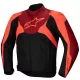 Geacă Alpinestars T-Jaws v4 WP negru/rosu