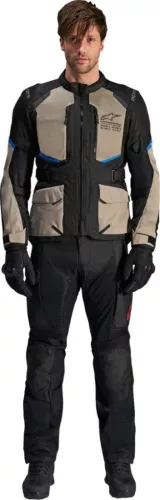 Geacă Alpinestars Andes Air Drystar negru/gri/albastru