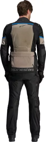 Geacă Alpinestars Andes Air Drystar negru/gri/albastru