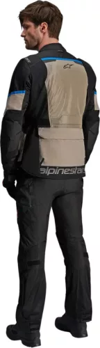Geacă Alpinestars Andes Air Drystar negru/gri/albastru