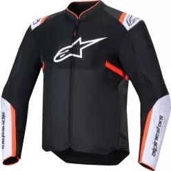 Geacă Alpinestars T-SPS Air v2 negru/alb/rosu fluo