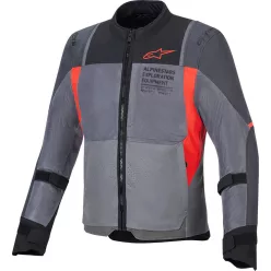 Geacă Alpinestars ST-2 Air gri/rosu