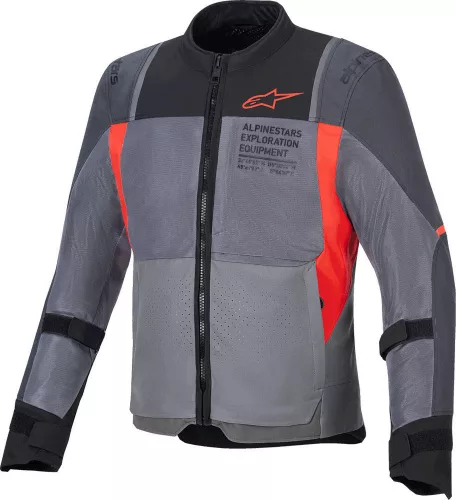 Geacă Alpinestars ST-2 Air gri/rosu