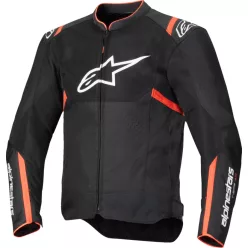 Geacă Alpinestars T-SPS v2 Air negru/rosu fluo