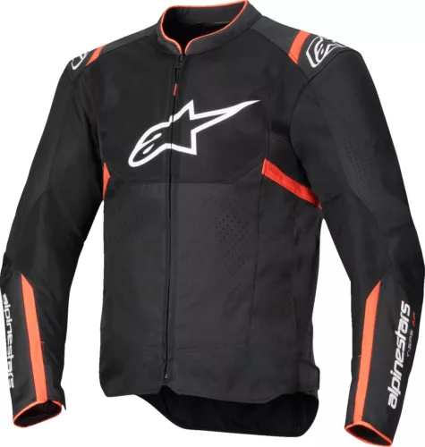 Geacă Alpinestars T-SPS v2 Air negru/rosu fluo