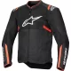 Geacă Alpinestars T-SPS v2 Air negru/rosu fluo
