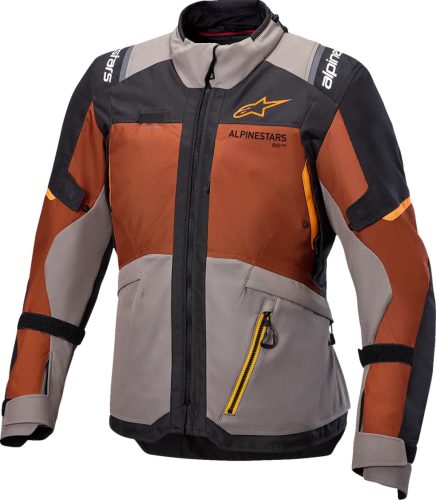 Geaca Alpinestars Andes v4 Drystar maro/portocaliu/gri