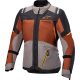Geaca Alpinestars Andes v4 Drystar maro/portocaliu/gri