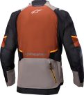 Geaca Alpinestars Andes v4 Drystar maro/portocaliu/gri