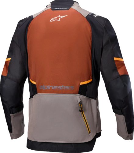 Geaca Alpinestars Andes v4 Drystar maro/portocaliu/gri