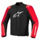 Geacă Alpinestars T-SPS v2 WP negru/rosu