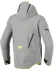 Geacă Alpinestars Aeroshell Waterproof gri/galben