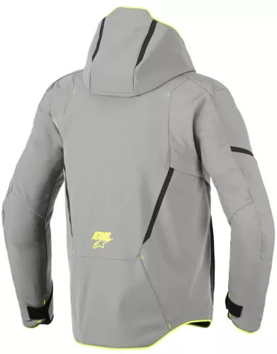 Geacă Alpinestars Aeroshell Waterproof gri/galben