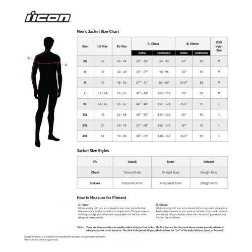 Geacă Icon Midhawk™ negru