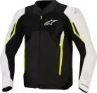 Geaca Alpinestars AST v3 Air negru/argintiu/galben fluo