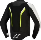 Geaca Alpinestars AST v3 Air negru/argintiu/galben fluo