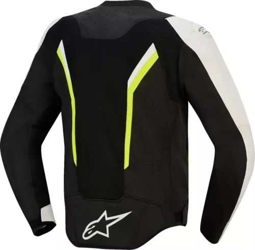 Geaca Alpinestars AST v3 Air negru/argintiu/galben fluo