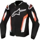 Geacă Alpinestars T-GP Air negru/rosu fluo