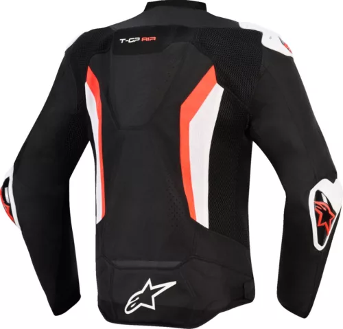 Geacă Alpinestars T-GP Air negru/rosu fluo