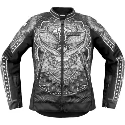 Geacă dama Icon Overlord3™ Noble negru/alb