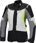 Geacă dama Alpinestars Stella ST-1 Wp gri/negru/galben fluo