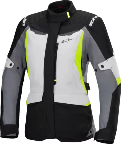 Geacă dama Alpinestars Stella ST-1 Wp gri/negru/galben fluo