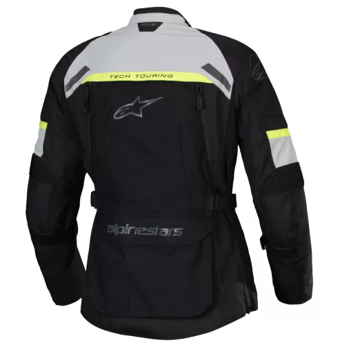 Geacă dama Alpinestars Stella Bogota Pro Drystar negru/gri/galben fluo