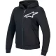 Hanorac dama Alpinestars Stella Chrome v2 Sport negru