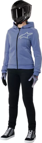 Hanorac dama Alpinestars Stella Chrome v2 Sport albastru