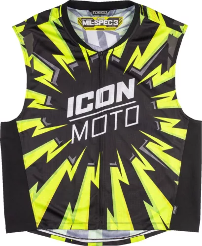 Vestă Icon Mil-Spec 3™ negru/galben
