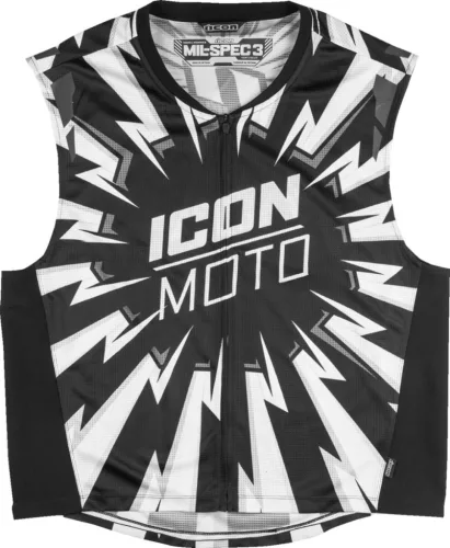 Vestă Icon Mil-Spec 3™ negru/alb