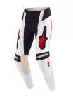 Pantaloni Cross Alpinestars Techstar Knif negru/alb/rosu