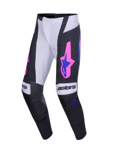 Pantaloni Cross Alpinestars Techstar Knif Blk/gy/pu 3 negru/gri/mov