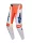 Pantaloni Cross Alpinestars Techstar Knif gri/portocaliu/negru