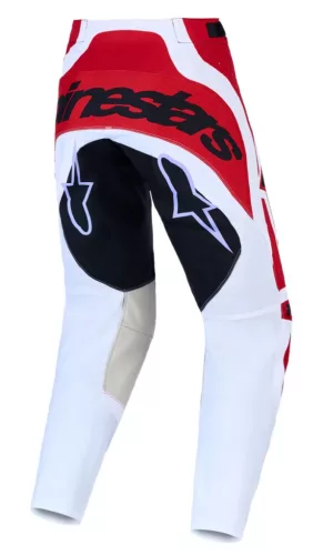 Pantaloni Cross Alpinestars Techstar Maven rosu/alb/negru