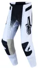 Pantaloni Cross Alpinestars Techstar Swan alb/negru