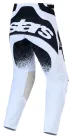 Pantaloni Cross Alpinestars Techstar Swan alb/negru