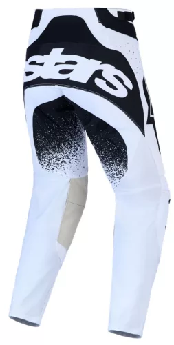 Pantaloni Cross Alpinestars Techstar Swan alb/negru