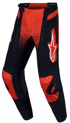 Pantaloni Cross Alpinestars Techstar Swan rosu/negru/alb