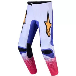 Pantaloni Cross Alpinestars Fluid Drag lila/albastru/auriu