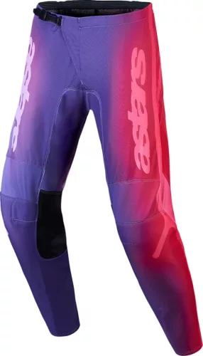 Pantaloni Cross dama Alpinestars Stella Fluid Kepler mov/rosu