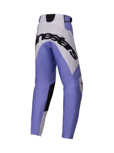 Pantaloni Cross copii Alpinestars Racer Veil mov/negru