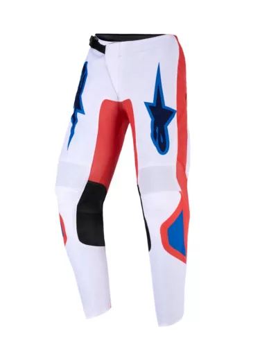 Pantaloni Cross copii Alpinestars Fluid Grid portocaliu/albastru